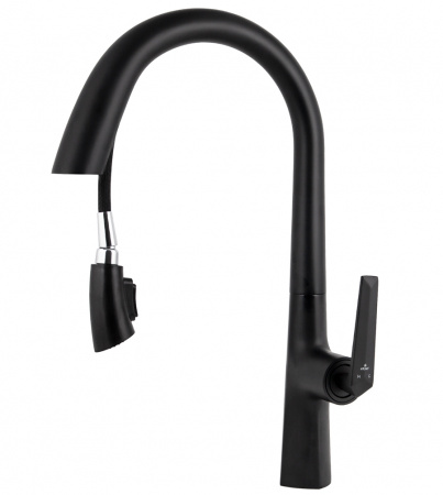 Смеситель кухни черный Kaiser  09066-2