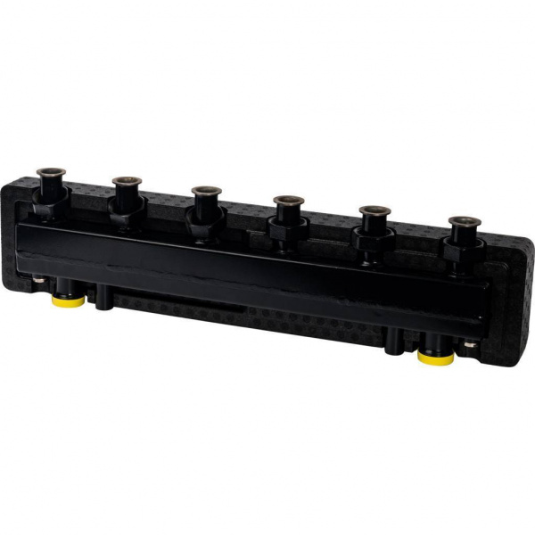 Коллектор Stout 3-х контурный DN 25 стальной с гидравлическим разделителем