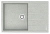 Мойка 750 кварц светло серый 