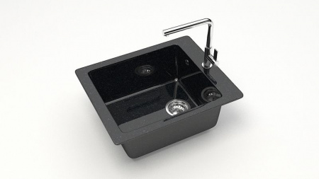 Мойка 500 кварц антрацит 