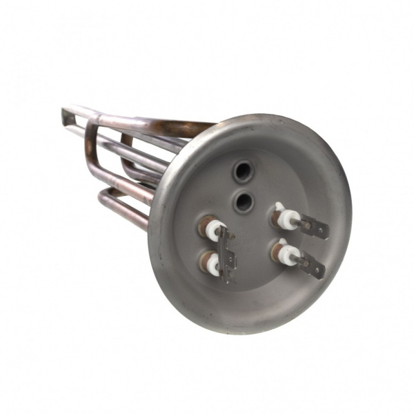 Тэн для водонагревателя 1500 Вт + 1000 Вт D92 прижимной