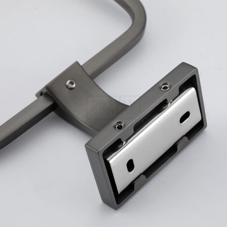 Полотенцедержатель кольцо Gappo оружейная сталь