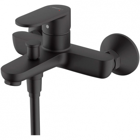 Смеситель ванны черный Hansgrohe 71440670