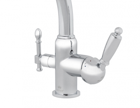 Смеситель кухни с фильтром хром Kaiser 31244