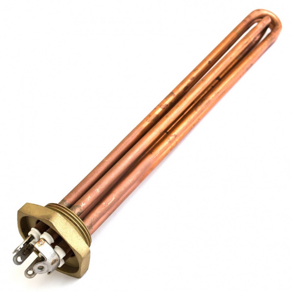Тэн для котла 6000 Вт резьба 1-1/4" 42 мм