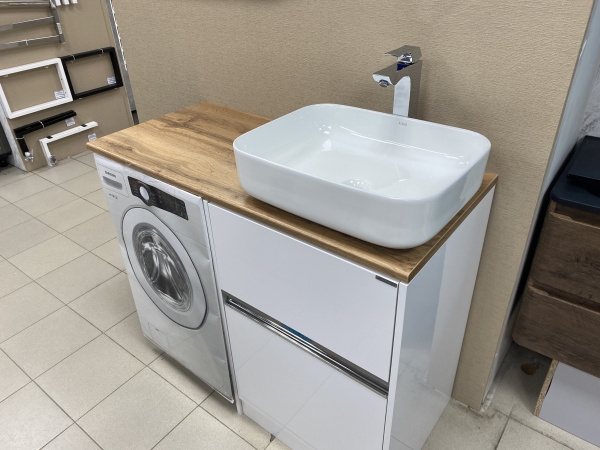 Столешница 110*50(55) отверстие справа цвет вотан