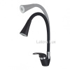Смеситель кухни черный Latora Lux  1169LL