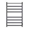 Полотенцесушитель В80*Ш50 электрический лесенка с полкой графит PN83858PGR