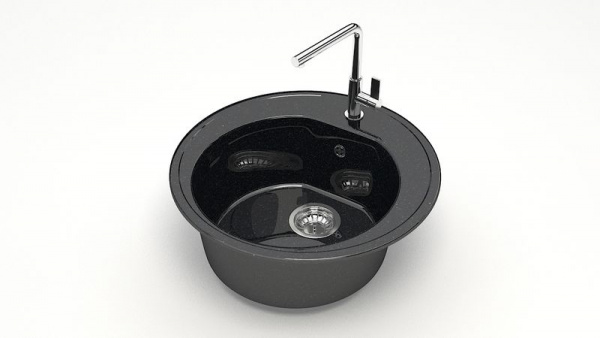 Мойка 505 кварц антрацит 