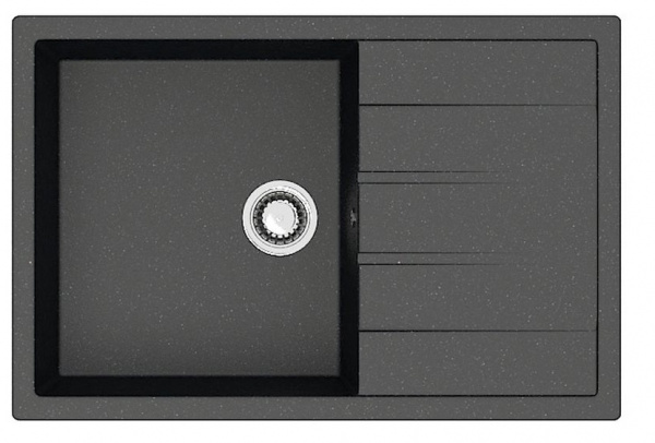 Мойка 750 кварц черный