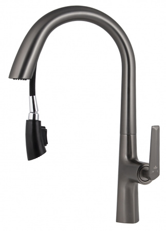 Смеситель кухни оружейная сталь Kaiser  09066-15