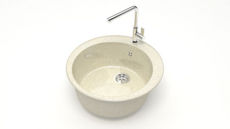 Мойка 510 кварц бежевый