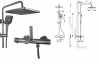 Душевой гарнитур оружейная сталь Kaiser 05382-15