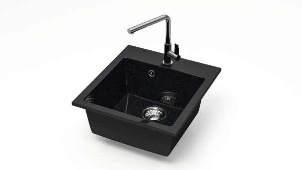 Мойка 500 кварц антрацит 