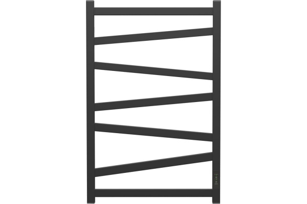 Полотенцесушитель В80*Ш50 электрический лесенка черный PN15858B