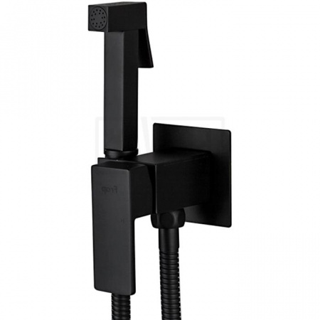 Смеситель скрытого монтажа черный Frap F7506-6