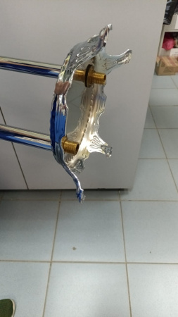 Смеситель ванны хром Водопад