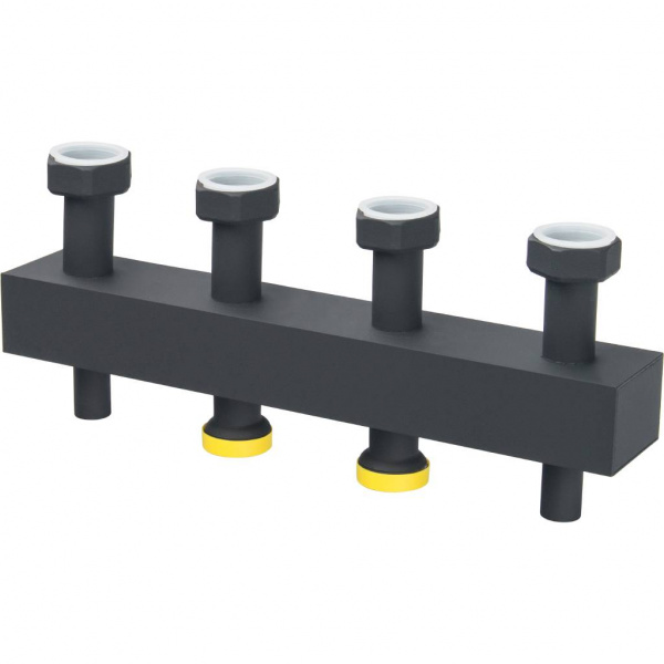 Коллектор Stout 2-х контурный DN 25 стальной