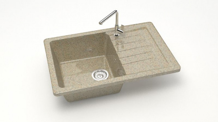Мойка 740 кварц песочный