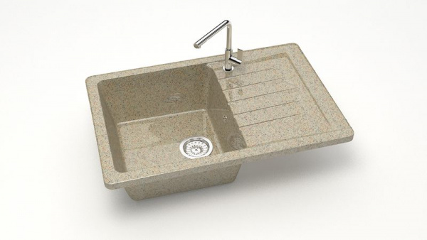 Мойка 740 кварц песочный